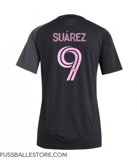 Günstige Inter Miami Luis Suarez #9 Auswärtstrikot Damen 2025-26 Kurzarm